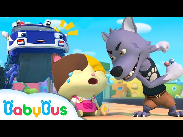 คุณหมาป่าตัวร้าย | เอาลูกอมคืนมานะ | รถซ่อมแซม | เพลงเด็ก | เบบี้บัส | Kids Song | BabyBus