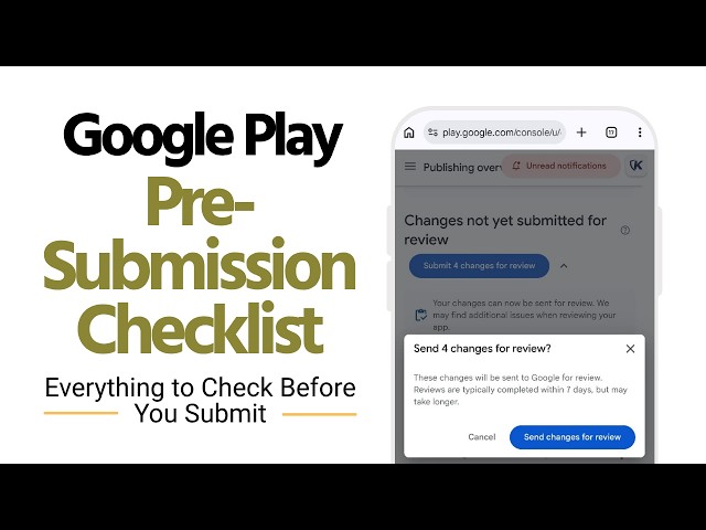 Google Play Pre Submission Checklist — Everything to Check Before You Submit | thewodmapps