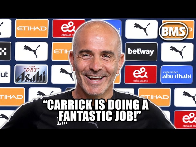MARESCA: “CARRICK IS DOING A FANTASTIC JOB!” 👏 Man Utd v Man City ⚽ Premier League