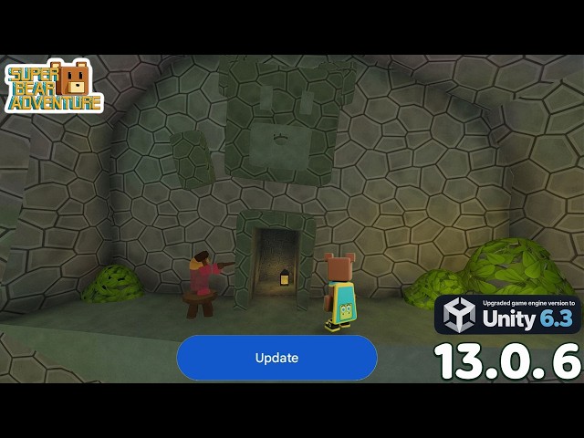 UPDATE 13.0.6 UNITY GAME ENGINE UPGRADE IN SUPER BEAR ADVENTURE