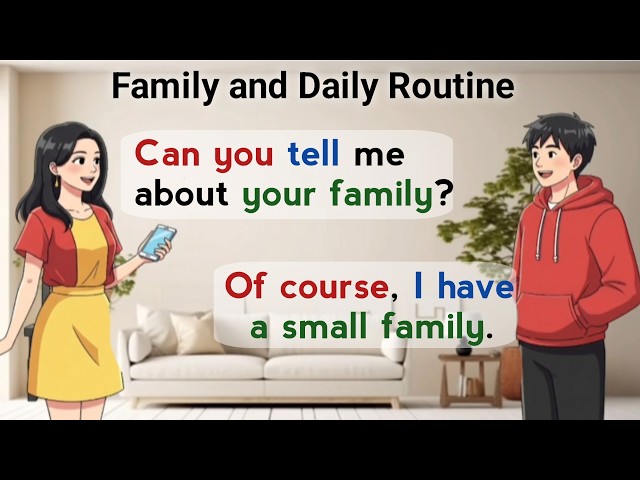 ✅ Basic English Speaking Practice | Daily English Conversation & Listening