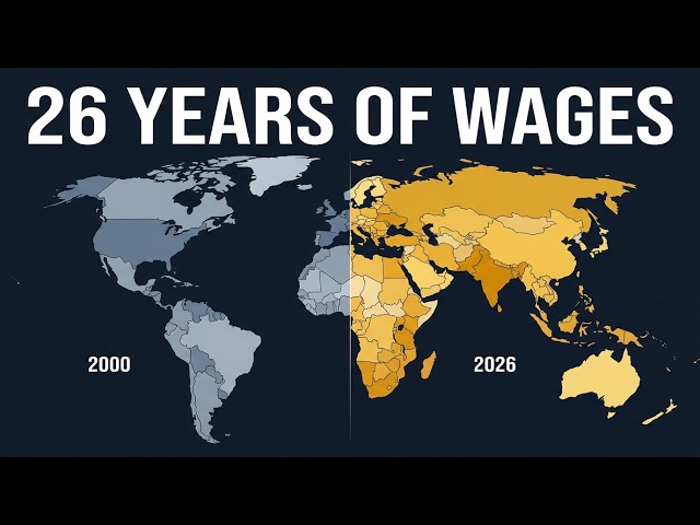 Median Wages by Country, 2000 to 2026