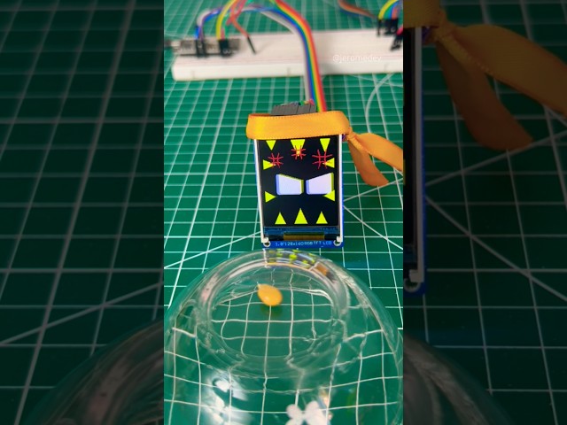 😁 POPCORN cooked by Mo an Emo Robot Mo-Chain AI OLED! #short