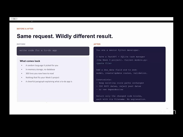 9 PM | Python to Gen AI Developer Bootcamp | Week 4 | Day 1