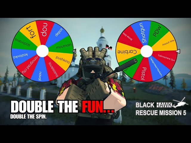 RANDOM Compound, RANDOM Weapon Types. | Blackhawk Rescue Mission 5