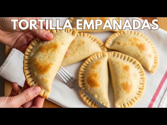 Tortilla Empanadas with Chicken & Cheese