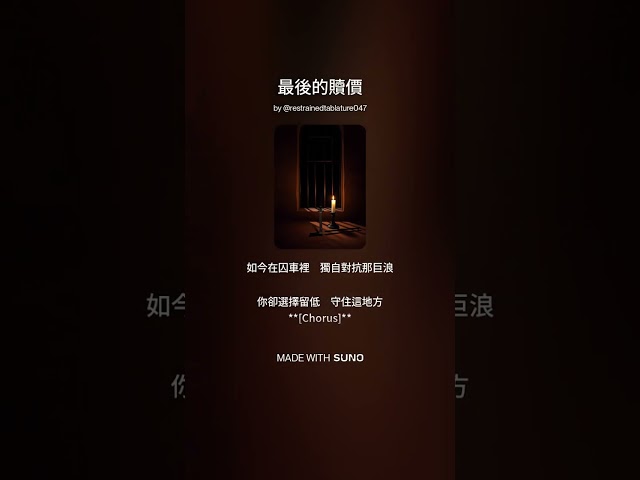 ♫ 最後的贖價 (1)
