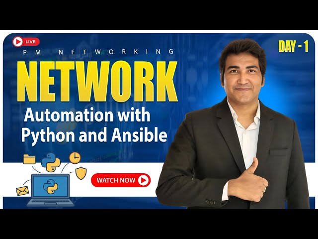 Day 1 of Network Automation | Learn How To Configure Hundreds of Networking Devices Simultaneously