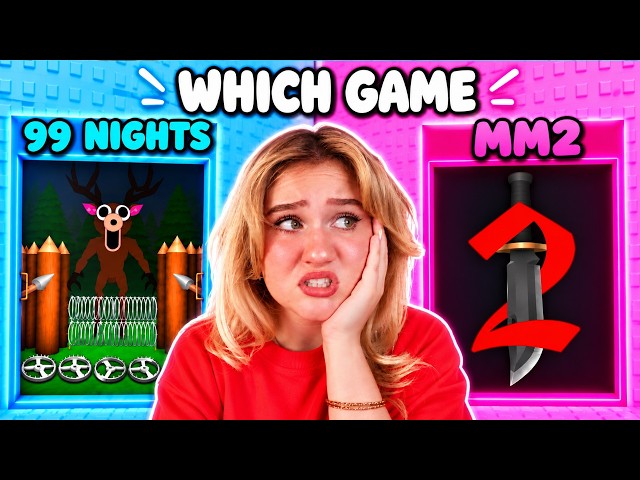 Would YOU Rather: ROBLOX GAMES TOWER... (HARD!)
