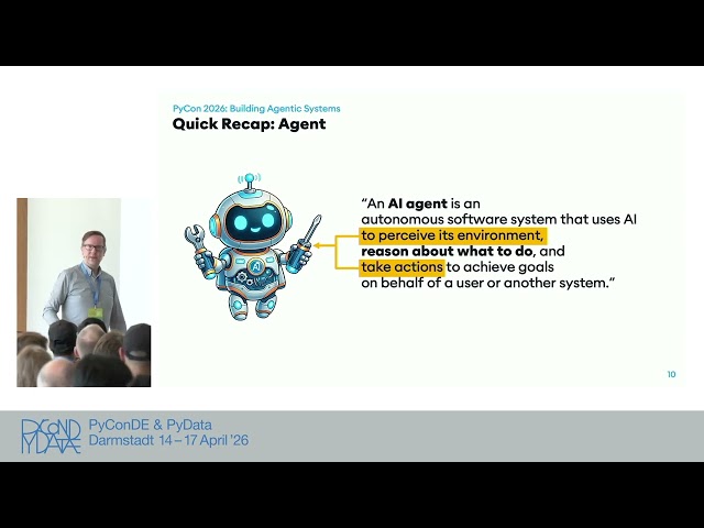 Building Agentic Systems with Python, LangGraph, MCP, and A2A [PyCon DE & PyData 2026]