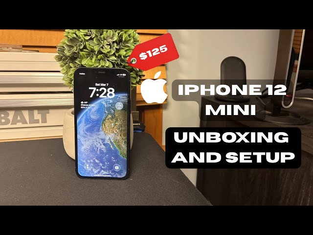 iPhone 12 mini unboxing and setup. Worth it?