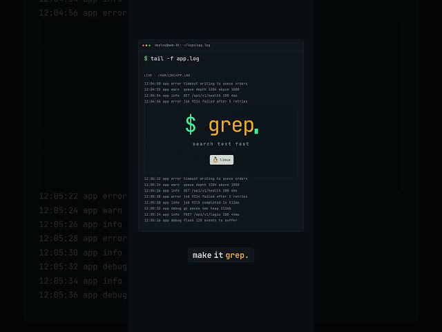 Learn This Linux Command Before Reading Huge Log Files