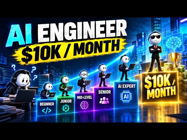 AI Engineer Career Levels: From Beginner to $10K/Month