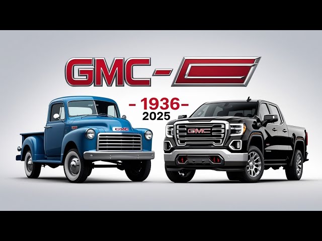 GMC Pickup Evolution (1936–2025)