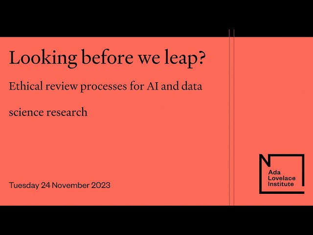 Looking before we leap?