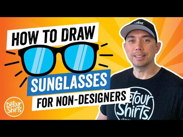 How To Draw Sunglasses Step by Step Easy Tutorial in Affinity Designer for Non-Designers.