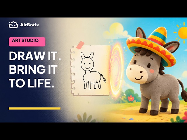 Airbotix Art Studio | Draw It, Direct It, Bring It to Life
