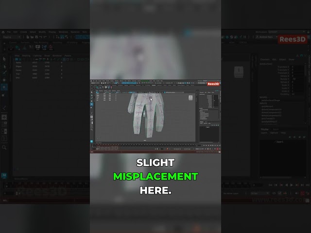 The Fastest Way to Align 3D Joints #3dmodeling #hack
