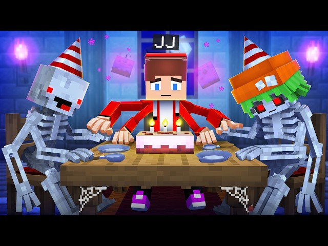 JJ Enderman Lost Friends - Sad Story - Maizen Minecraft Animation