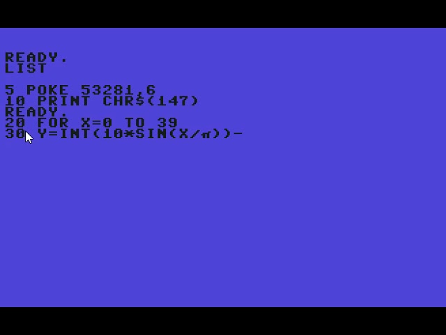 Simon's Basic - Commodore 64 - Scrolling