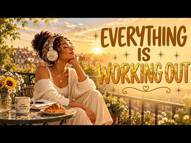 Everything Is Working Out Today ✨ Positive Morning Affirmations for Good Things | Afrobeat Music