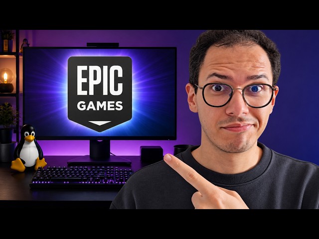 Epic Games on LINUX - How to claim, download and play your GAMES!