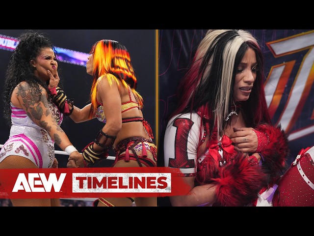 Story of Mercedes Moné vs Willow Nightingale | AEW Timelines