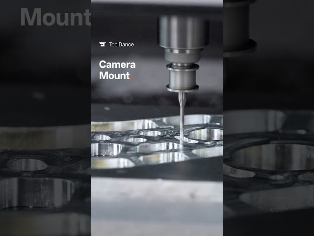 Camera Mount CNC Machining | ToolDance X1