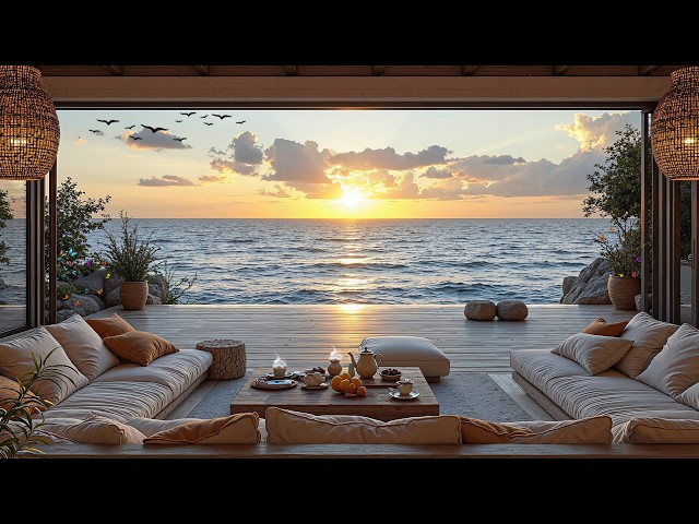 Calm September Morning Jazz Ambience | Gentle Jazz & Enjoy Coffee At Calm Living Room For Relaxin...