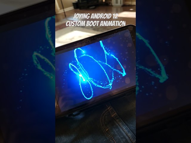 Joying Android 12 Head Unit Custom Boot Animation #joying