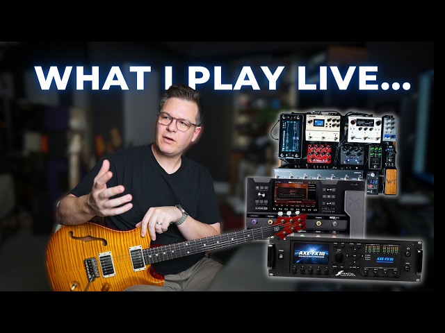 What I use the most when I play live