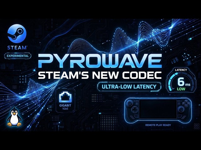 Steam Tests New Pyrowave Codec on Linux & SteamOS – Remote Play Goes Heavy Metal