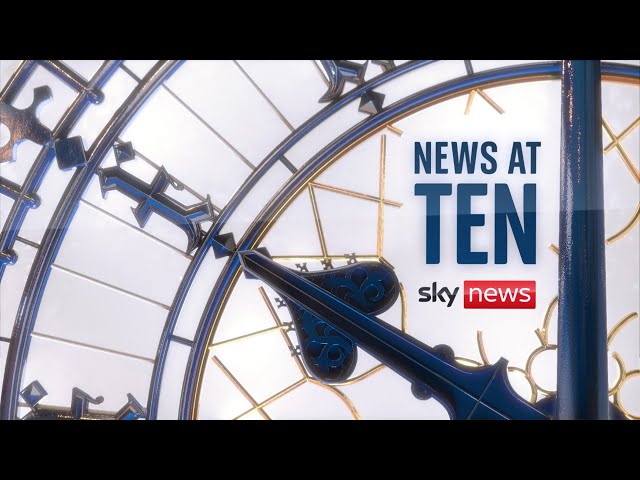 News at Ten | 'Toxic and chaotic culture' at heart of UK govt during COVID pandemic, inquiry finds