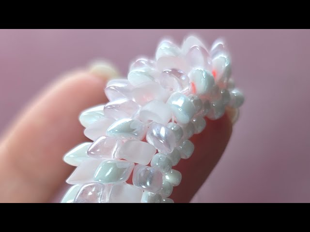 Making a Dragon Spine Bracelet LIVE | Bead With Me