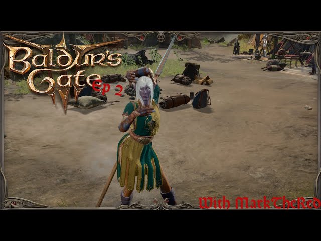 BG3 Playthrough - Ep. 2 - A drow? A Paladin Drow??!?!