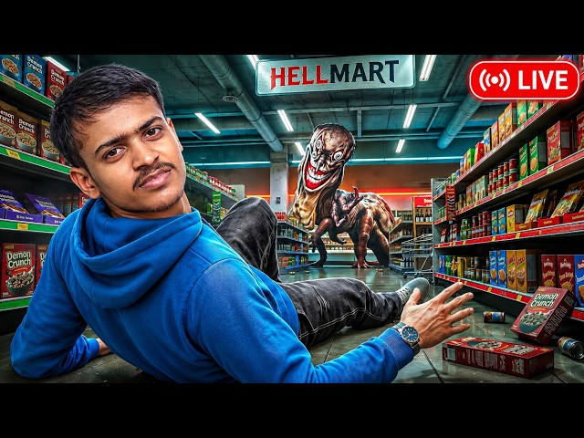 HELLMART GAME LIVE|| EMULATION GAMER IS LIVE 🔴 #gameplay #horrorgame