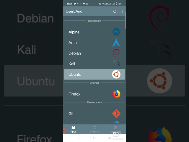 How to Use Linux over Android phone.   #short #shorts #linux #youtubeshorts #ITknowledgehub