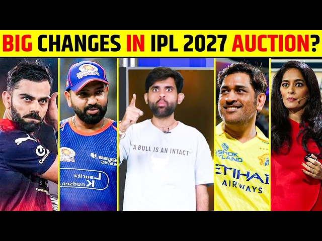BIG CHANGES IN IPL 2027 AUCTION? #ipl2027 #iplauction #mumbaiindians #royalchallengersbangalore #csk