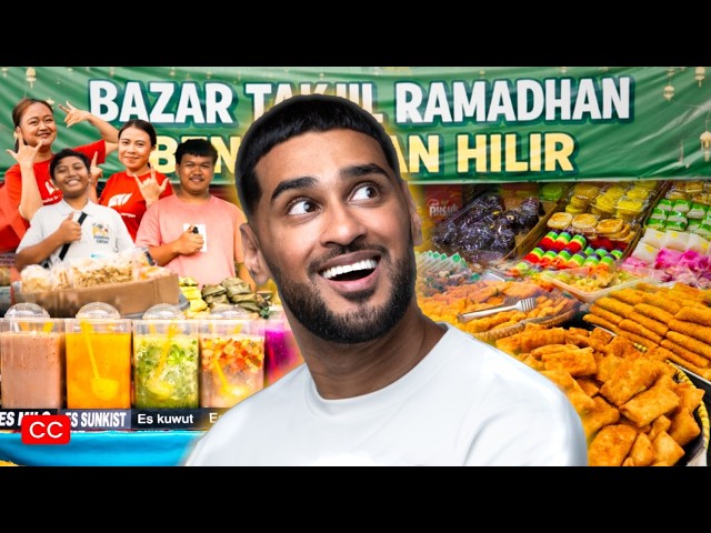MY FIRST TAKJIL WARS IN JAKARTA, INDONESIA | RAMADAN FOOD MAGIC