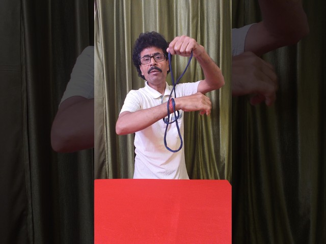 You will have two magic tricks with rope.#magic #ropetricks #ropemagic #shorts #viral #homemade