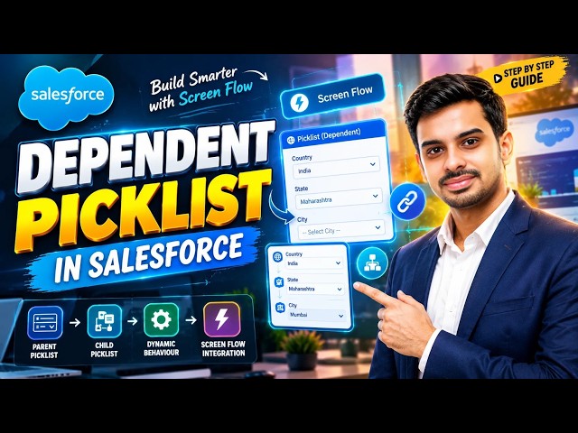 #39:- Dependent Picklist in Salesforce | Salesforce Tutorial in Hindi
