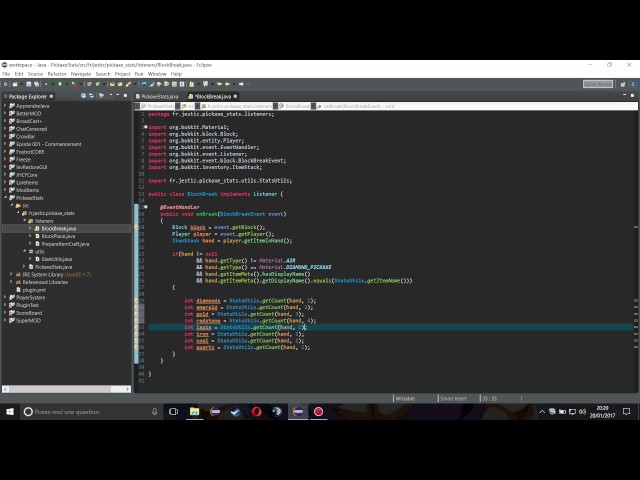 Bukkit Speed Coding - Item Stats #1 (HCTeams style).