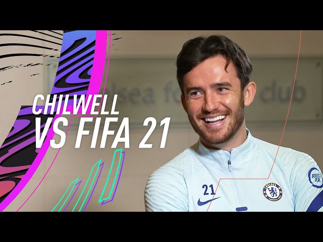 Chilwell mocks Ziyech's small legs! 😂 | Ben Chilwell vs FIFA 21