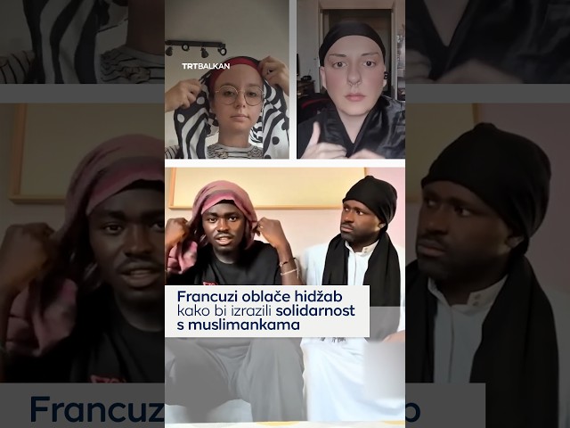 Francuzi oblače hidžab kako bi izrazili solidarnost s muslimankama