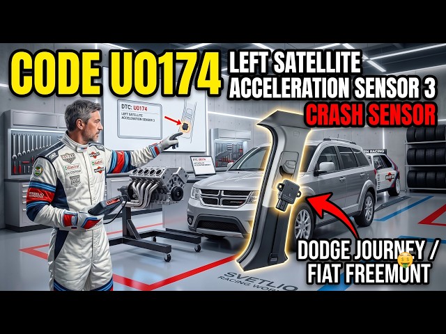 How to Fix Code U0174: Left Satellite Acceleration Sensor 3 (Dodge Journey / Fiat Freemont)