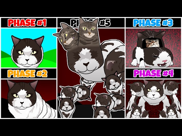 My Sprunki OC: KITTY CITY from CYRIAK CREATURE (Phase 1 to Phase 5)
