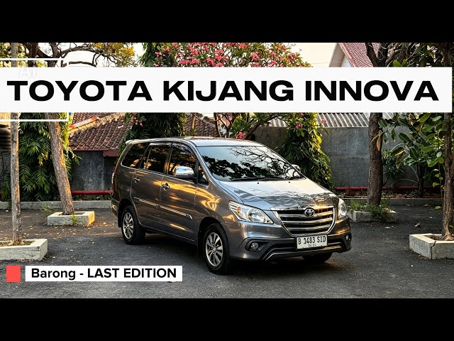 TOYOTA KIJANG INNOVA 2.5 G DIESEL AUTOMATIC 2014 LAST EDITION (SUPERB CONDITION)