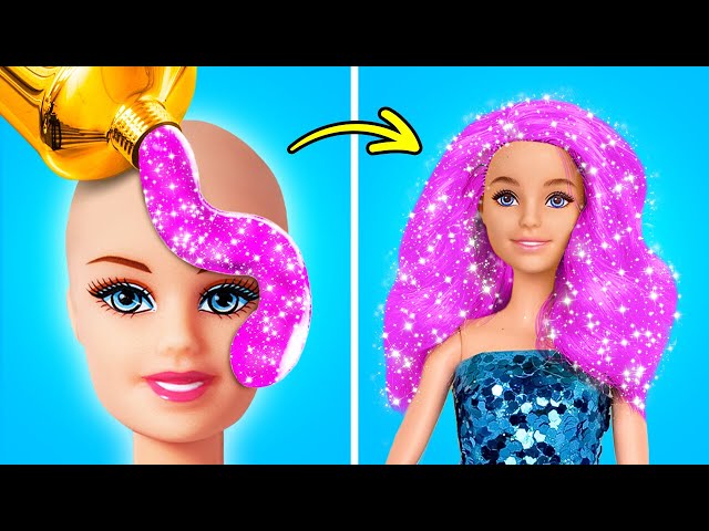Makeover de muñecas de lujo 💖 Transformación de muñecas preciosas.
