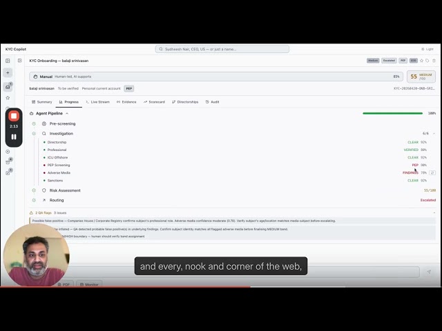 KYC Copilot | TinyFish Accelerator Pitch