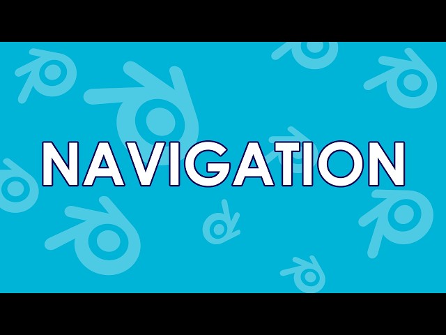 How to Navigate in Blender | Blender Basics #1